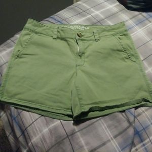 American Eagle Outfitters Green Shorts Size 6